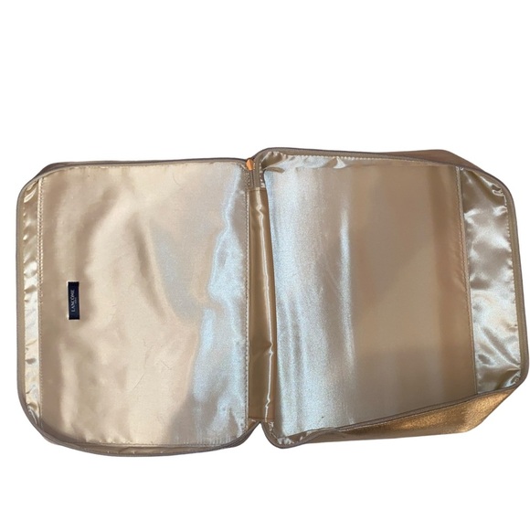 Lancôme Paris Rectangular Cosmetic or Vanity Case in Metallic Gold - Picture 7 of 9